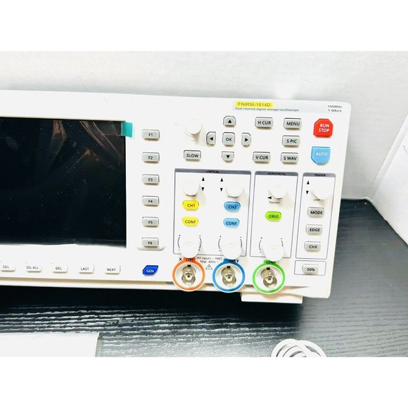 FNIRSI-1014D Dual-Channel Digital Oscilloscope Includes Signal Generator Functio - Picture 2 of 5